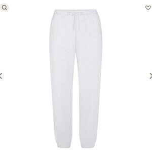 SKIMS COTTON FLEECE CLASSIC JOGGER | LIGHT HEATHER GREY